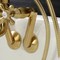 Kingston Brass KS229SB Tub Wall Mount Clawfoot Tub Faucet with Hand Shower, Brushed Brass KS229SB - alternate 5